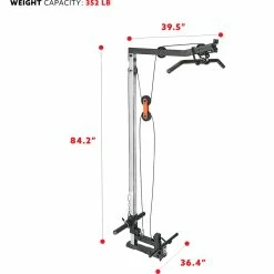 Deals ⌛ Sunny Health And Fitness Sunny Health & Fitness Lat Pull Down Attachment Pulley System For Power Racks 🎁 -sports outdoors shop unnamed file 1010