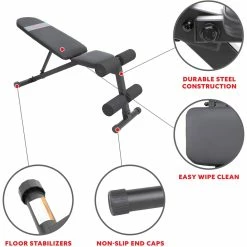 Top 10 🎁 Sunny Health And Fitness Adjustable Incline And Decline Weight Bench ⌛ -sports outdoors shop unnamed file 1045