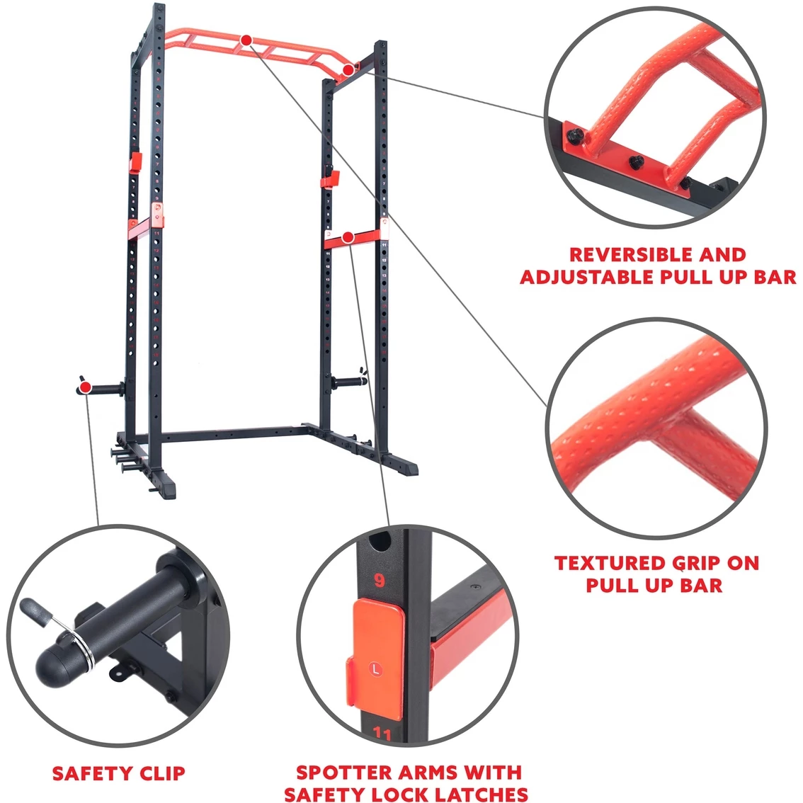 Budget ๐ Sunny Health And Fitness Sunny Health & Fitness Powerzone Power Cage Strength Rack โจ 5 Budget ๐ Sunny Health And Fitness Sunny Health & Fitness Powerzone Power Cage Strength Rack โจ - Image 3