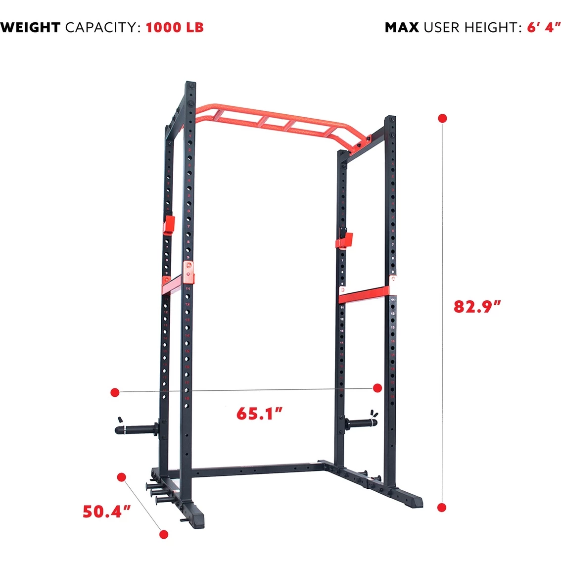 Budget ๐ Sunny Health And Fitness Sunny Health & Fitness Powerzone Power Cage Strength Rack โจ 7 Budget ๐ Sunny Health And Fitness Sunny Health & Fitness Powerzone Power Cage Strength Rack โจ - Image 5
