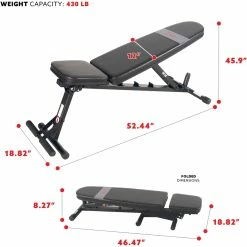 Flash Sale 🎁 Sunny Health And Fitness Sunny Health & Fitness Adjustable Utility Weight Bench With 430 Lb. Max Weight 🔔 12 Flash Sale 🎁 Sunny Health And Fitness Sunny Health & Fitness Adjustable Utility Weight Bench With 430 Lb. Max Weight 🔔 -sports outdoors shop unnamed file 1123