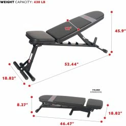 Flash Sale 🎁 Sunny Health And Fitness Sunny Health & Fitness Adjustable Utility Weight Bench With 430 Lb. Max Weight 🔔 15 Flash Sale 🎁 Sunny Health And Fitness Sunny Health & Fitness Adjustable Utility Weight Bench With 430 Lb. Max Weight 🔔 -sports outdoors shop unnamed file 1126