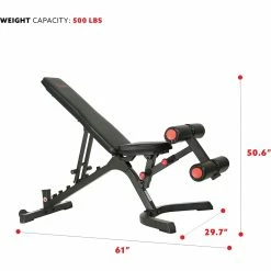Coupon ⭐ Sunny Health And Fitness Sunny Health & Fitness Fully Adjustable Power Zone Utility Heavy Duty Weight Bench 💯 -sports outdoors shop unnamed file 1148