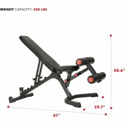 Coupon ⭐ Sunny Health And Fitness Sunny Health & Fitness Fully Adjustable Power Zone Utility Heavy Duty Weight Bench 💯 -sports outdoors shop unnamed file 1152