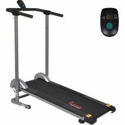 New 🎁 Sunny Health And Fitness SF-T1407M Manual Walking Treadmill 🌟