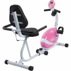 Outlet ๐คฉ Sunny Health And Fitness Pink Magnetic Recumbent Bike ๐