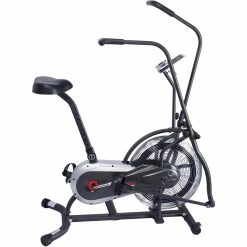 Outlet 😍 Asuna Sunny Health & Fitness Zephyr Air Bike, Fan Exercise Bike With Unlimited Resistance ⌛