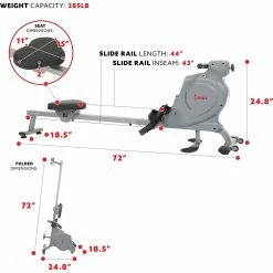 Brand new 🛒 Sunny Health And Fitness Sunny Health & Fitness Multifunctional Rowing Machine 😀 -sports outdoors shop unnamed file 1903