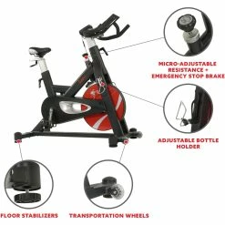 Best Pirce 🌟 Sunny Health And Fitness Sunny Health & Fitness Evolution Pro II Magnetic Belt Drive Indoor Cycling Bike 🎁 -sports outdoors shop unnamed file 1947