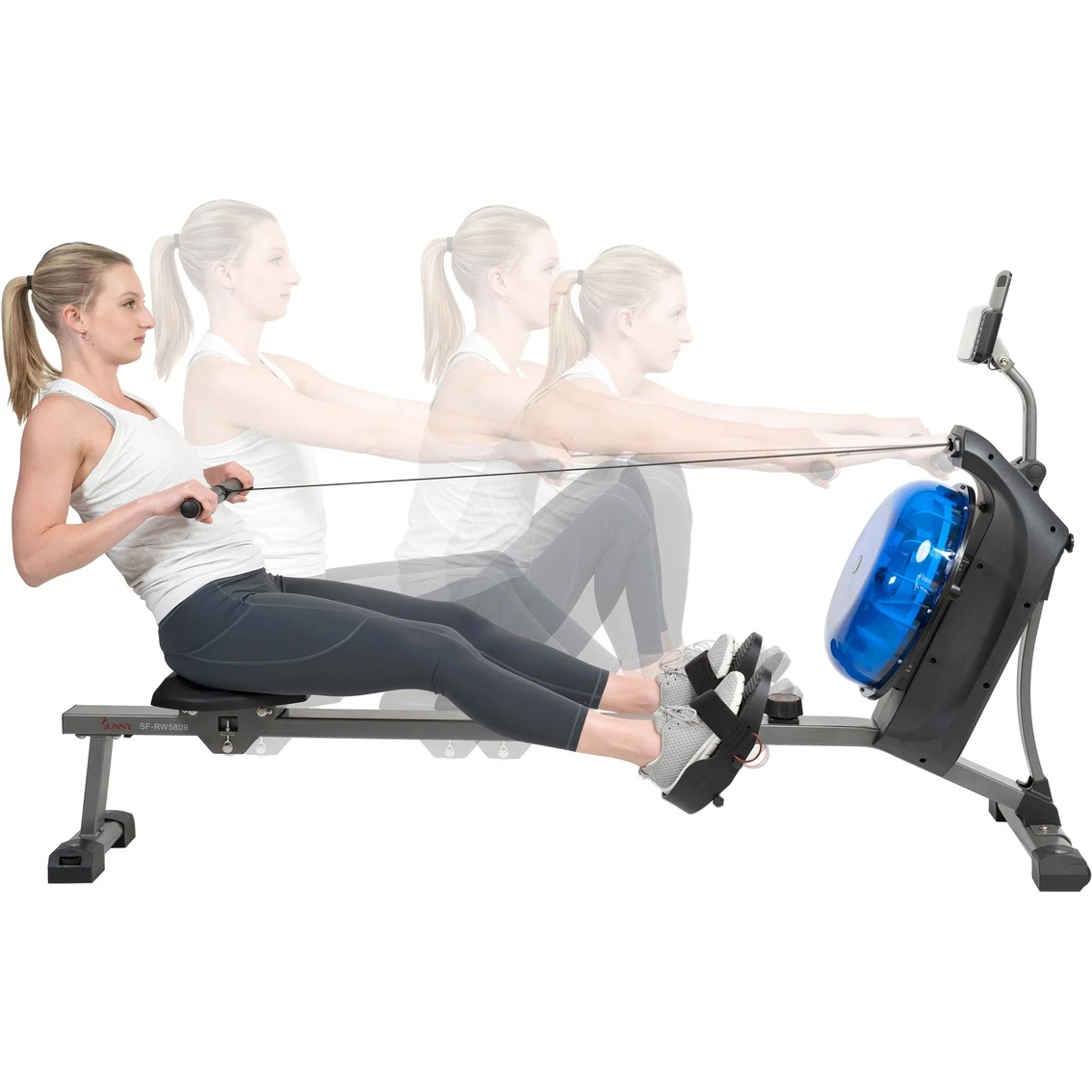 Deals ✔️ Sunny Health And Fitness Sunny Health & Fitness Hydro+ Dual Resistance Magnetic Water Rower ✔️ 10 Deals ✔️ Sunny Health And Fitness Sunny Health & Fitness Hydro+ Dual Resistance Magnetic Water Rower ✔️ - Image 8