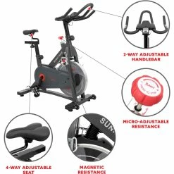 Flash Sale ⌛ Sunny Health And Fitness Sunny Health & Fitness Pro II Magnetic Indoor Cycling Bike 😉 -sports outdoors shop unnamed file 2007