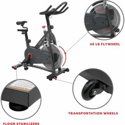 Flash Sale ⌛ Sunny Health And Fitness Sunny Health & Fitness Pro II Magnetic Indoor Cycling Bike 😉 -sports outdoors shop unnamed file 2008