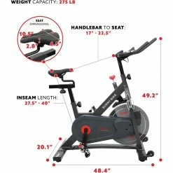 Flash Sale ⌛ Sunny Health And Fitness Sunny Health & Fitness Pro II Magnetic Indoor Cycling Bike 😉 -sports outdoors shop unnamed file 2009