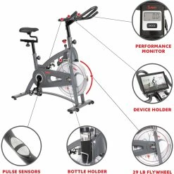Cheapest 😀 Sunny Health And Fitness Magnetic Belt Drive Indoor Cycling Bike 😀 -sports outdoors shop unnamed file 2016