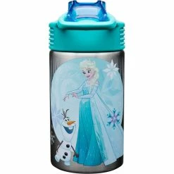 Best Sale 🛒 Zak Disney Frozen Anna And Elsa Stainless Steel Water Bottle, 15.5 Oz. 🎉 -sports outdoors shop unnamed file 2092