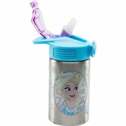 Best Sale 🛒 Zak Disney Frozen Anna And Elsa Stainless Steel Water Bottle, 15.5 Oz. 🎉 -sports outdoors shop unnamed file 2093