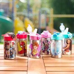 Best Sale 🛒 Zak Disney Frozen Anna And Elsa Stainless Steel Water Bottle, 15.5 Oz. 🎉 -sports outdoors shop unnamed file 2095