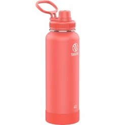Coupon ⭐ Takeya Actives Insulated 40 Oz. Stainless Steel Bottle With Spout Lid 🔔 -sports outdoors shop unnamed file 2272