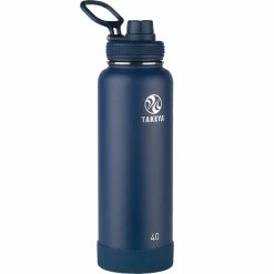 Coupon ⭐ Takeya Actives Insulated 40 Oz. Stainless Steel Bottle With Spout Lid 🔔 -sports outdoors shop unnamed file 2275
