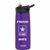 Hot Sale 🔥 Camelbak Proud Army Wife 0.75 L Water Bottle, Purple 👍 -sports outdoors shop unnamed file 2467