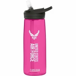 Discount 👏 Camelbak US Air Force Logo 0.75 L Water Bottle, Pink 🎉