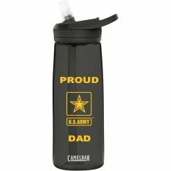 Coupon 🔥 Camelbak Proud Army Dad 0.75 L Water Bottle, Gray ⌛