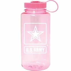 Outlet ⌛ Other Brands Army Water Bottle Army Logo 32 Oz. ⭐