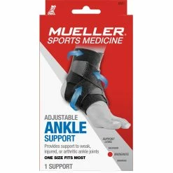 New ❤️ Mueller Adjustable Ankle Support 🔔