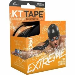 Brand new ⌛ KT Tape Pro Extreme Synthetic Tape Strips Jet Black, 20 Ct. 👍