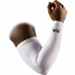 Wholesale ⌛ McDavid Compression Single White Arm Sleeve, Medium 🔥