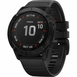 Coupon ๐คฉ Garmin Men's / ๐ฉ Women's Fenix 6X Pro Black With Black Band 010-02157-00 โค๏ธ
