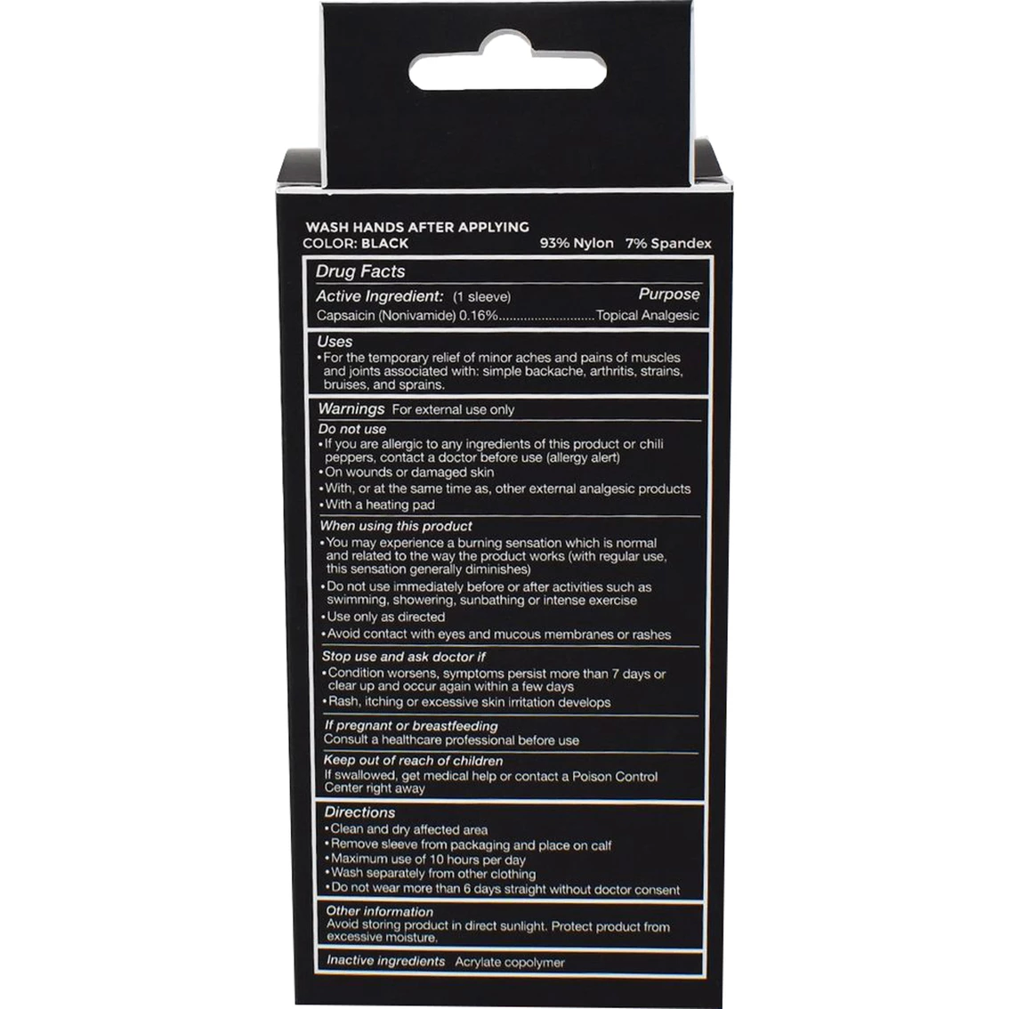 Coupon 🤩 Nufabrx Pain Relieving Medicine Compression Calf Sleeve 💯 4 Coupon 🤩 Nufabrx Pain Relieving Medicine Compression Calf Sleeve 💯 - Image 2