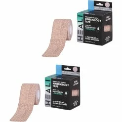 New 😉 Heali Inspirational Words Kinesiology Tape Infused With Magnesium & Menthol 2 Pk. ✨