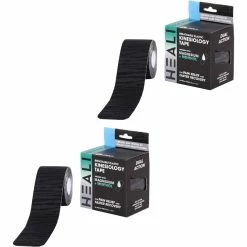 Best reviews of ✔️ Heali Black Zebra Kinesiology Tapes Infused With Magnesium & Menthol 2 Pk. 🧨