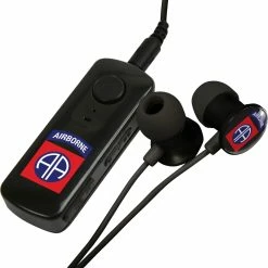 Top 10 🥰 AudioSpice 82nd Airborne Division Bluetooth Receiver With BudBag And Earbuds 😉