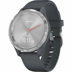 Promo ⌛ Garmin Men's / 👩 Women's Vivomove 3S Stainless Steel Silicone Smartwatch 010-02238 ⌛