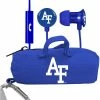Flash Sale 👏 AudioSpice Air Force Falcons Scorch Earbuds + Mic With BudBag ✔️ -sports outdoors shop unnamed file 447