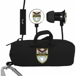 Best Sale 😉 AudioSpice United States Southern Command Scorch Earbuds With Mic And BudBag 🥰
