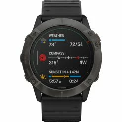 New 🌟 Garmin Men's / 👩 Women's Fenix 6X Pro Solar Smart ⌚ Watch 010-02157-20 🧨 -sports outdoors shop unnamed file 586