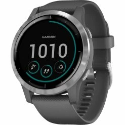 Deals 🛒 Garmin Men's / 👩 Women's Vivoactive 4 Shadow Gray GPS Smartwatch 010-02174-01 🔔