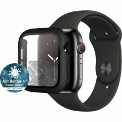 Best Sale 🛒 Panzer Glass PanzerGlass Full Body Black Screen Protector For Apple ⌚ Watch 4 / 5 / 6 / SE 44mm ⌛ -sports outdoors shop unnamed file 678