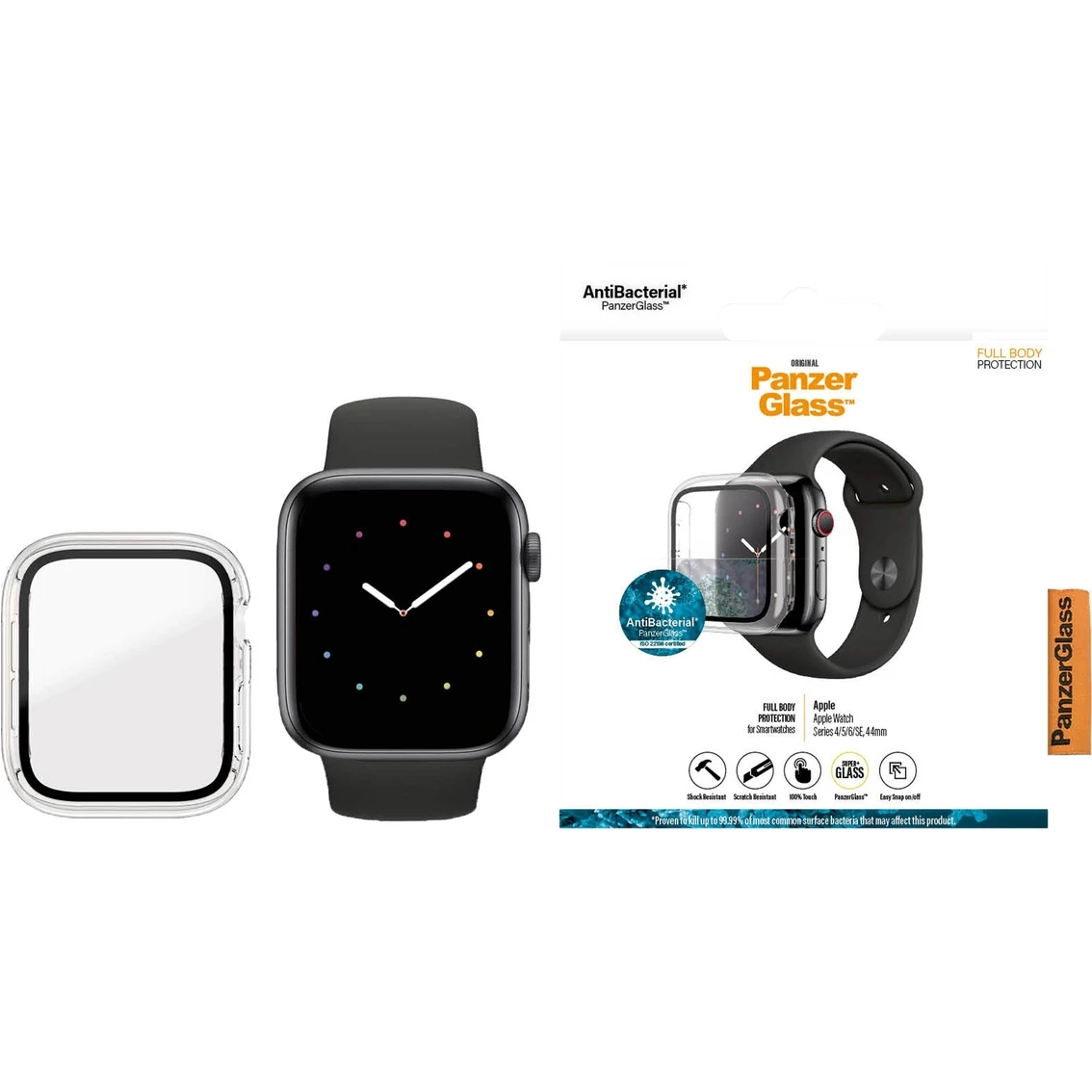Best Sale ๐ Panzer Glass PanzerGlass Full Body Clear Screen Protector For Apple โ Watch 4 / 5 / 6 / SE 44mm โ 4 Best Sale ๐ Panzer Glass PanzerGlass Full Body Clear Screen Protector For Apple โ Watch 4 / 5 / 6 / SE 44mm โ - Image 2