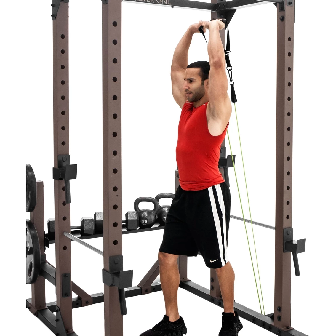 Discount ๐ฏ Marcy Steel Body Deluxe Cage System With Dumbbell And Plate Storage Rack ๐ 5 Discount ๐ฏ Marcy Steel Body Deluxe Cage System With Dumbbell And Plate Storage Rack ๐ - Image 3
