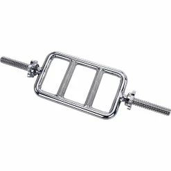 Best deal 👏 Sunny Health And Fitness 24 In. Threaded Solid Chrome Tricep Bar ⭐