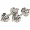 Wholesale 🧨 Sunny Health And Fitness 33 Lb. Chrome Dumbbell Set 🧨