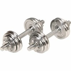 Wholesale 🧨 Sunny Health And Fitness 33 Lb. Chrome Dumbbell Set 🧨