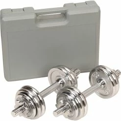 Wholesale 🧨 Sunny Health And Fitness 33 Lb. Chrome Dumbbell Set 🧨 -sports outdoors shop unnamed file 799