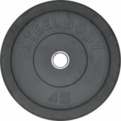 Hot Sale ✔️ Bionic Body Steelbody 45 Lb. Rubber Olympic Plate 😍