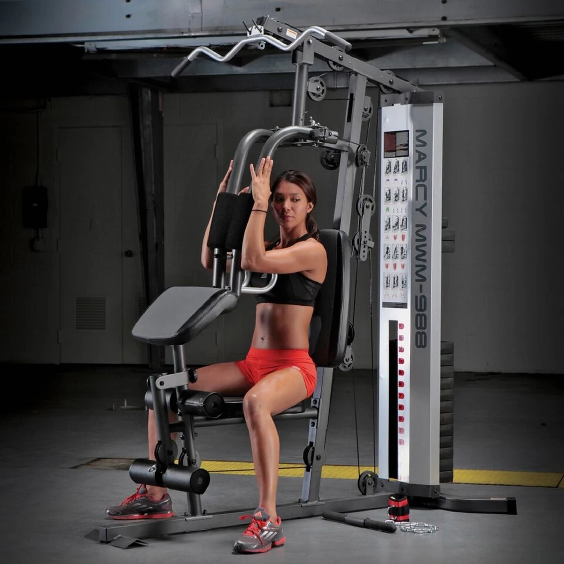 Best Sale ❤️ Marcy Home Gym With 150 Lb. Weights And Shroud 🛒 4 Best Sale ❤️ Marcy Home Gym With 150 Lb. Weights And Shroud 🛒 - Image 2