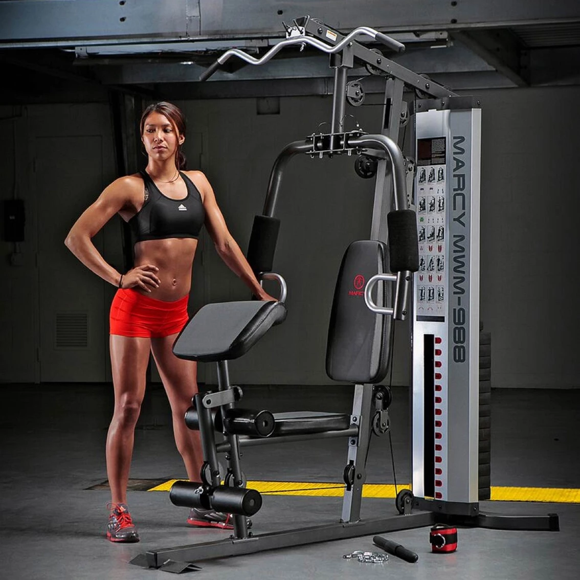 Best Sale ❤️ Marcy Home Gym With 150 Lb. Weights And Shroud 🛒 5 Best Sale ❤️ Marcy Home Gym With 150 Lb. Weights And Shroud 🛒 - Image 3